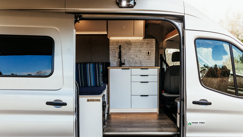 Dixie Ford Transit 148 camper van conversion by 2Pines Upfitters, photo 5