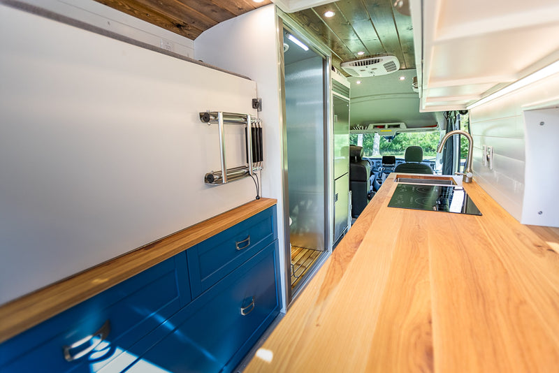 Almont Transit 148 EXT camper van conversion by 2Pines Upfitters, photo 7