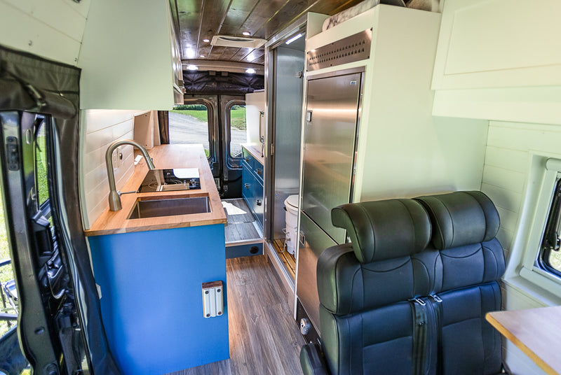 Almont Transit 148 EXT camper van conversion by 2Pines Upfitters, photo 10