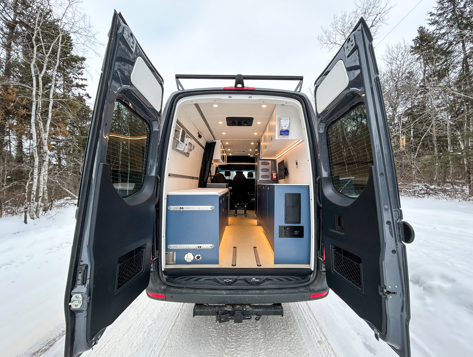 Nipissing County Mobile Command Center camper van conversion by 2Pines Upfitters, photo 6