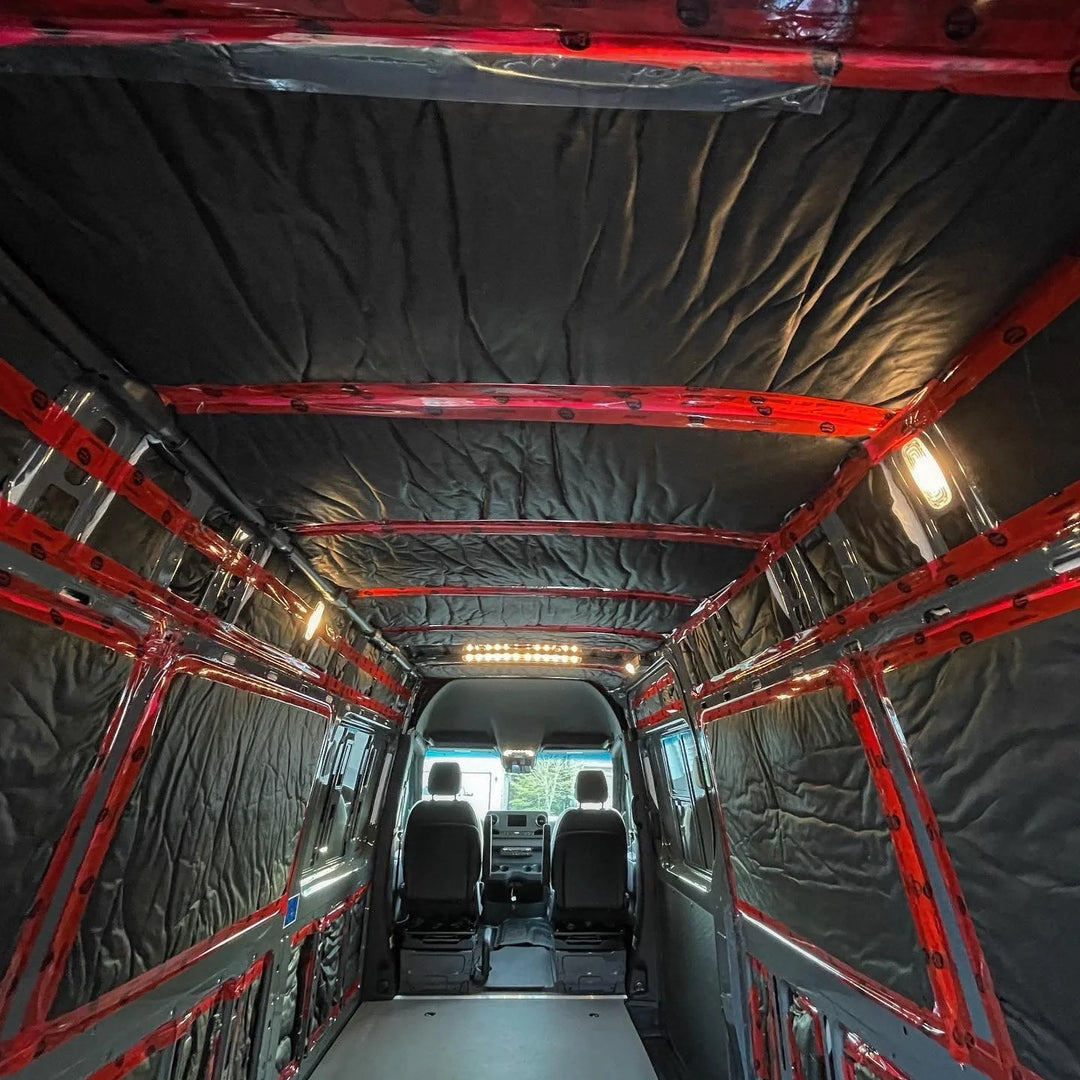 Thinsulate installed in van