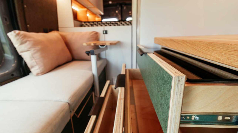 Abby Transit 148 EXT camper van conversion by 2Pines Upfitters, photo 6