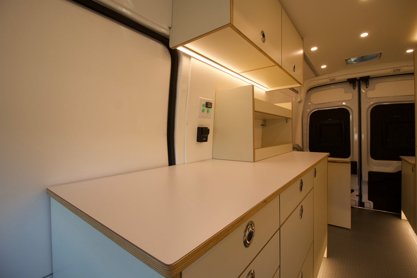 SHA Outreach Clinic Transit 148 EXT camper van conversion by 2Pines Upfitters, photo 3