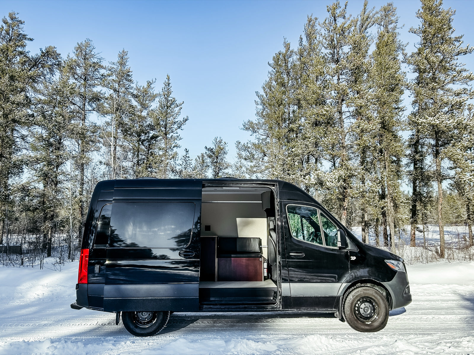 Sunshine Clinic Sprinter 144 camper van conversion by 2Pines Upfitters, photo 10
