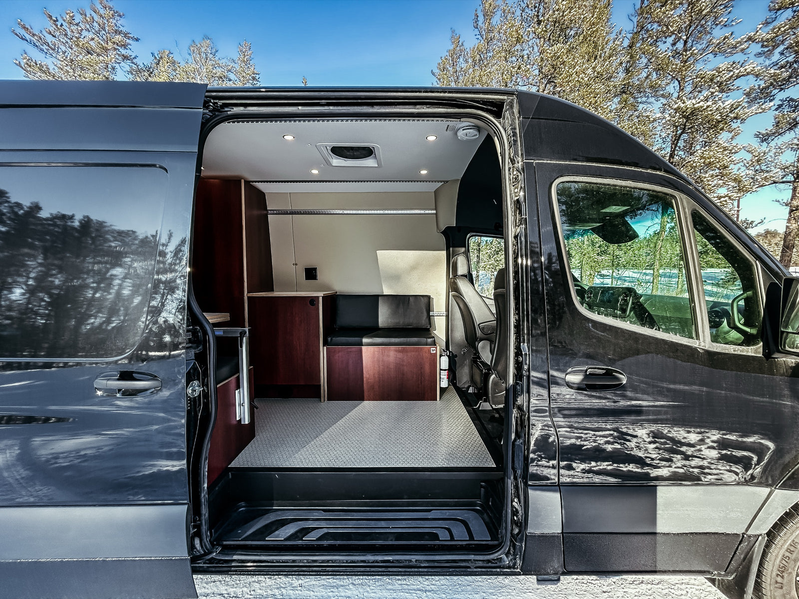 Sunshine Clinic Sprinter 144 camper van conversion by 2Pines Upfitters, photo 9