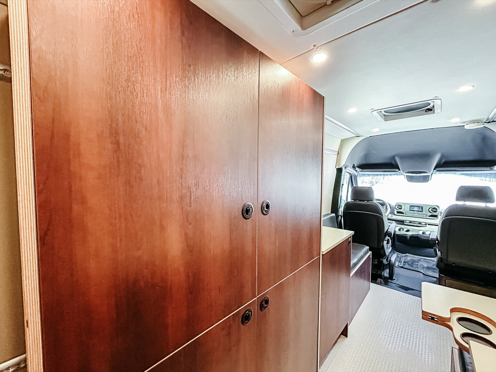 Sunshine Clinic Sprinter 144 camper van conversion by 2Pines Upfitters, photo 8
