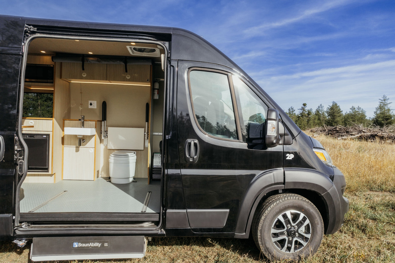 Wolfram Ram ProMaster 159 camper van conversion by 2Pines Upfitters, photo 1