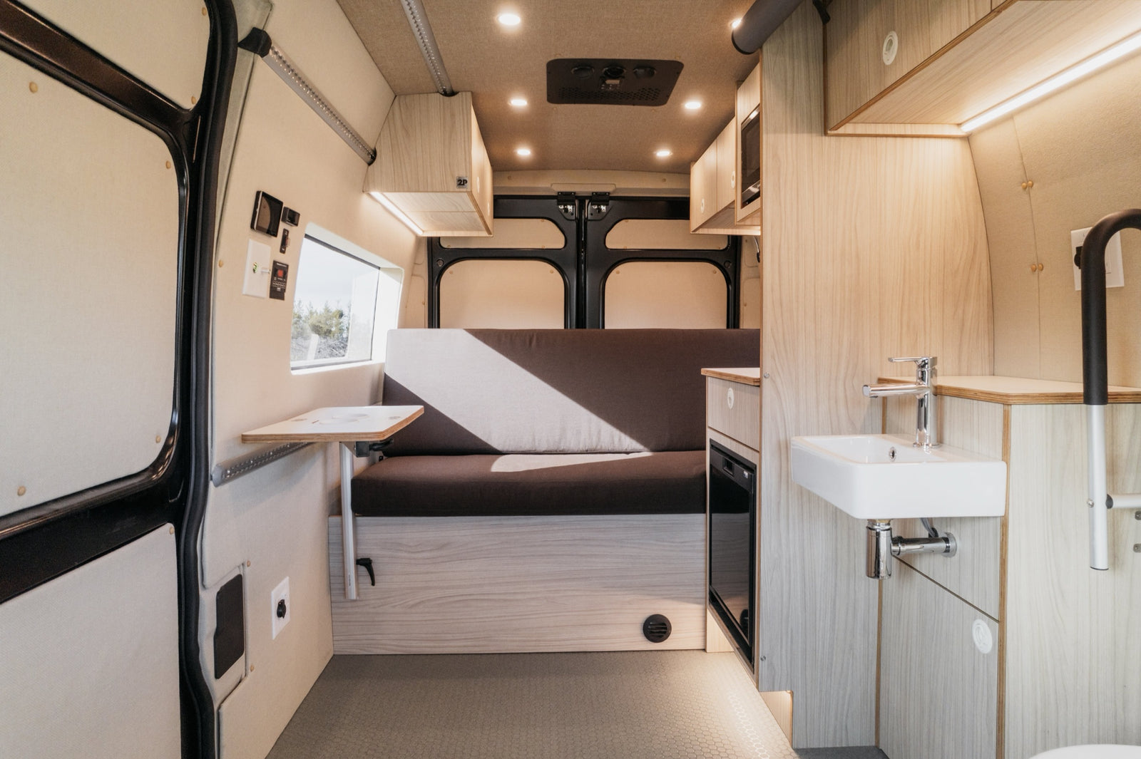 Wolfram Ram ProMaster 159 camper van conversion by 2Pines Upfitters, photo 4